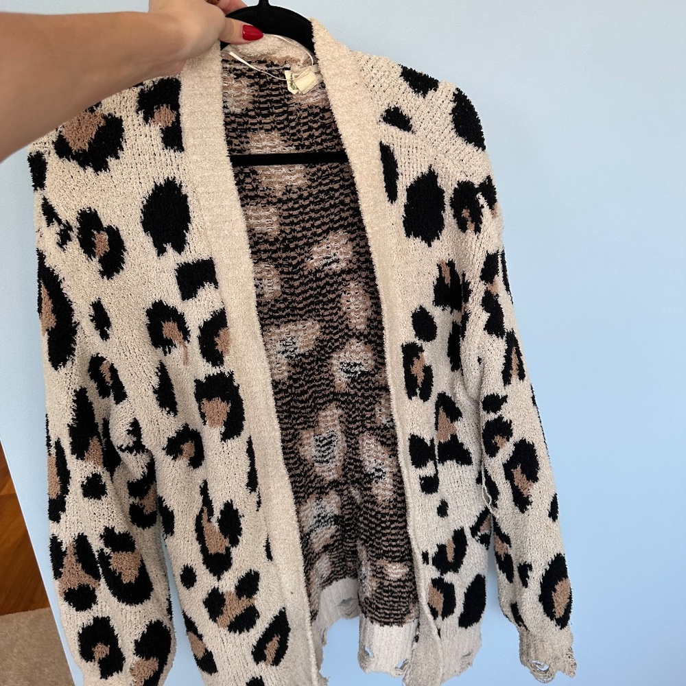 Leopard Cardigan